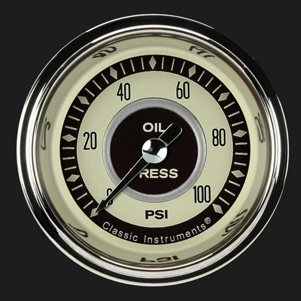 Nostalgia VT 2 1_8_ Oil Pressure Gauge NT181SHC